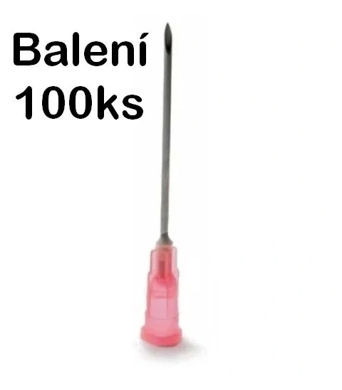 Injekční jehla 1,2mm x 38mm (100ks balení)