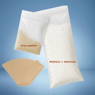 Maltóza + dextróza + pepton (MADEPE) + 2x filtr - sada živin pro až 5 litrů LC