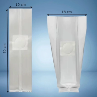 Pěstební sáček s mikrofiltrem (0,2µm) 18x50cm